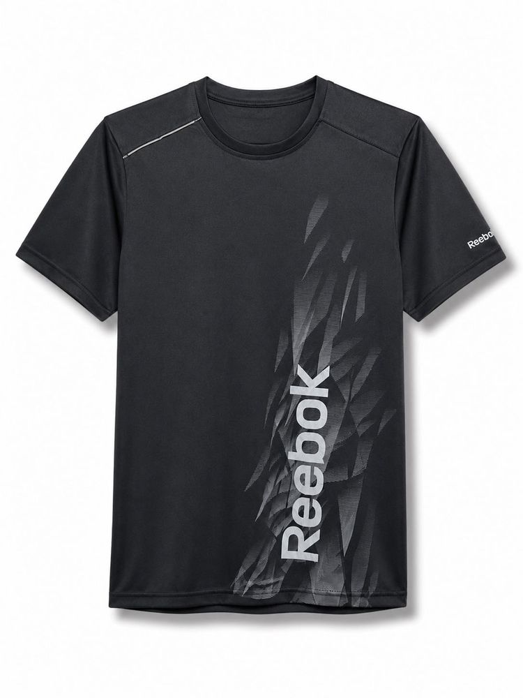 Reebok Black Compression Activewear T-Shirt