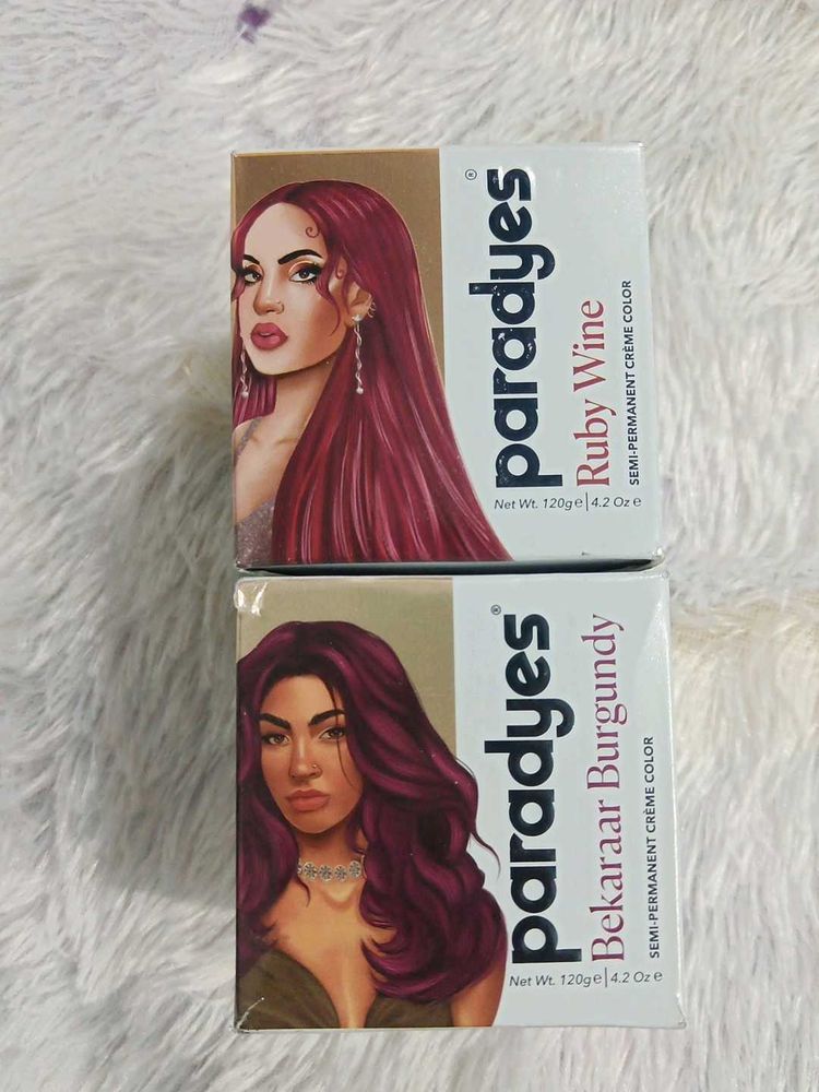 Paradeyes Ruby Wine &amp; Burgundy Hair Dyes