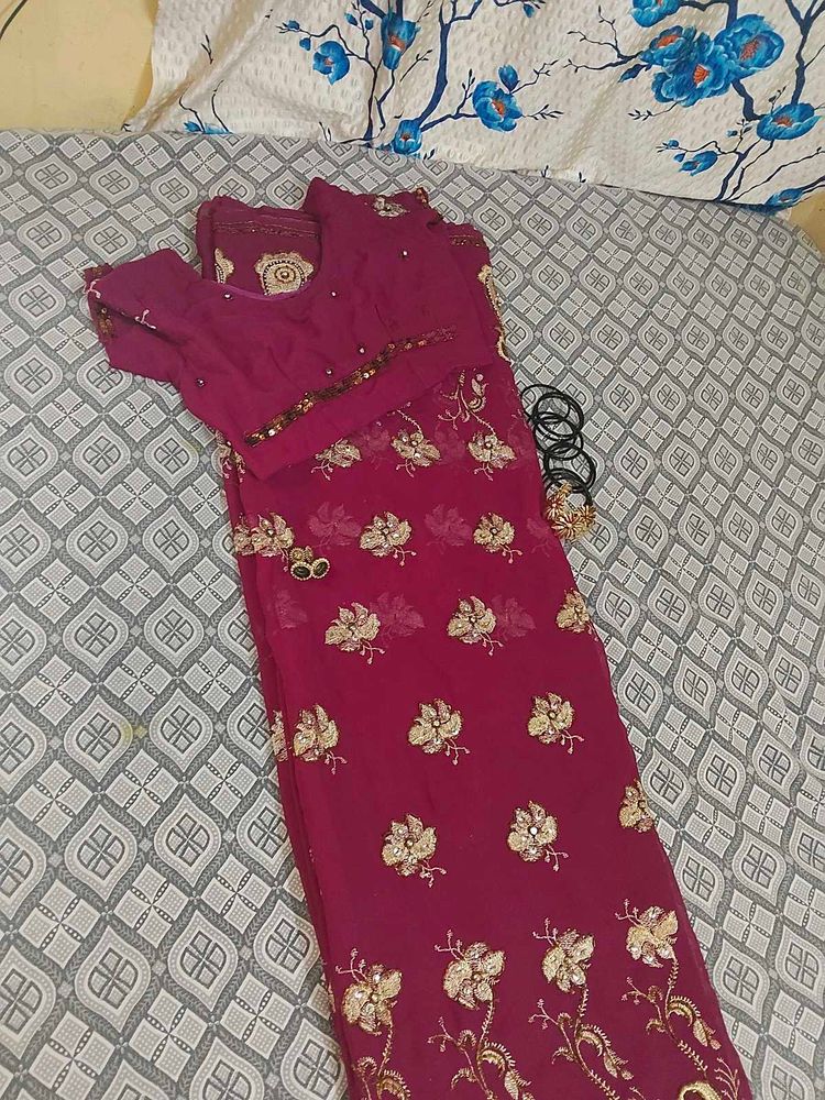 Elegant y2k saree