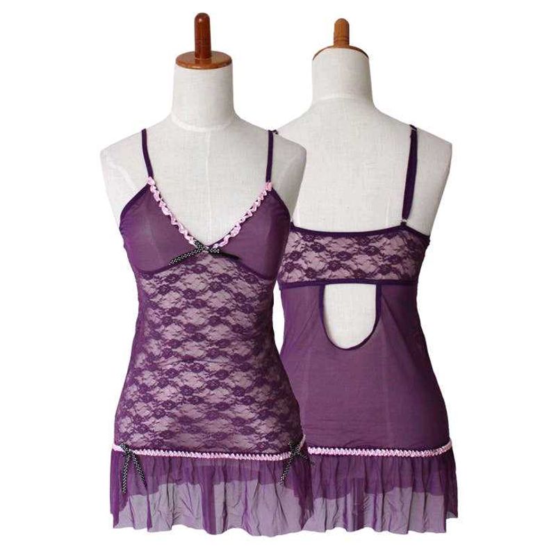 Sheer Lace Babydoll Nightwear