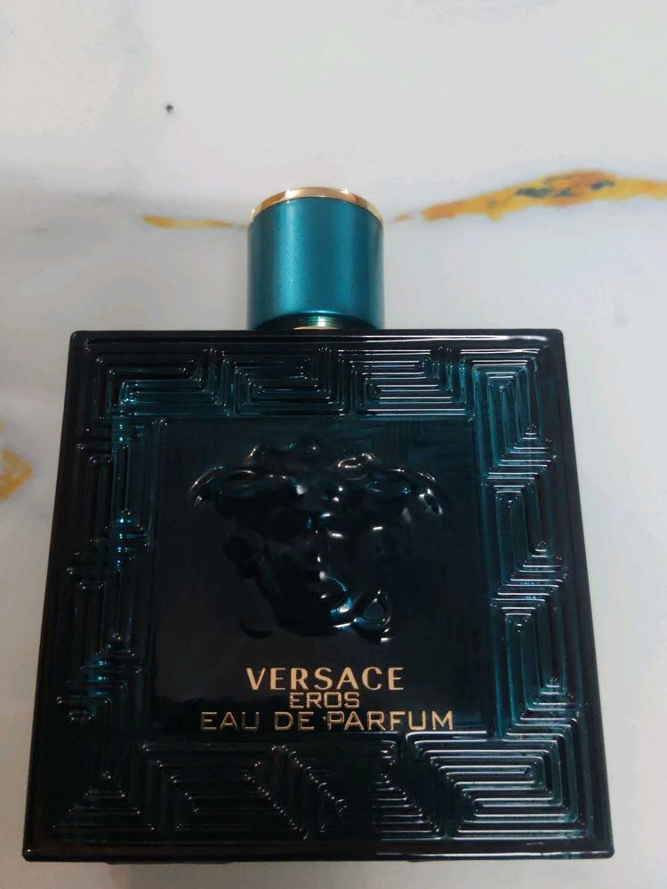 Empty Bottle of Versace Eros
