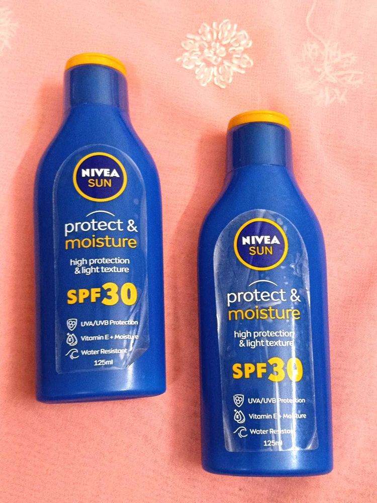 Nivea Sun Protect &amp; Moisture SPF30