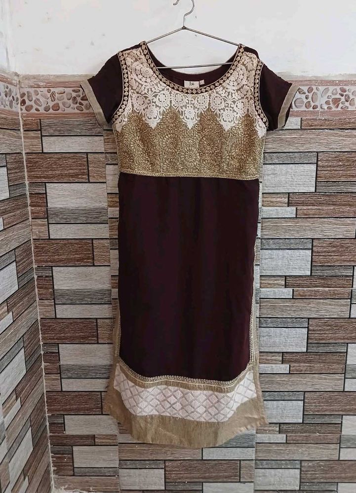 Elegant brown Kurta set