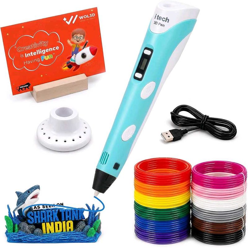 iTech Blue Color Magic 3D Pen