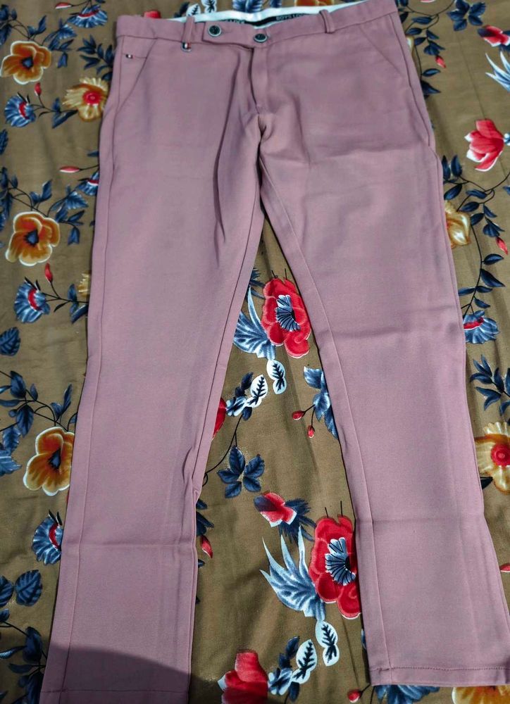 men's Pink Trousers