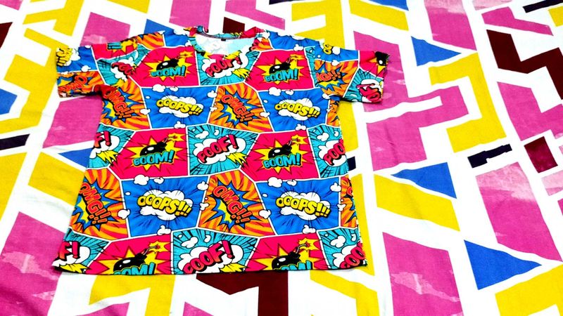 Comic Print Tee
