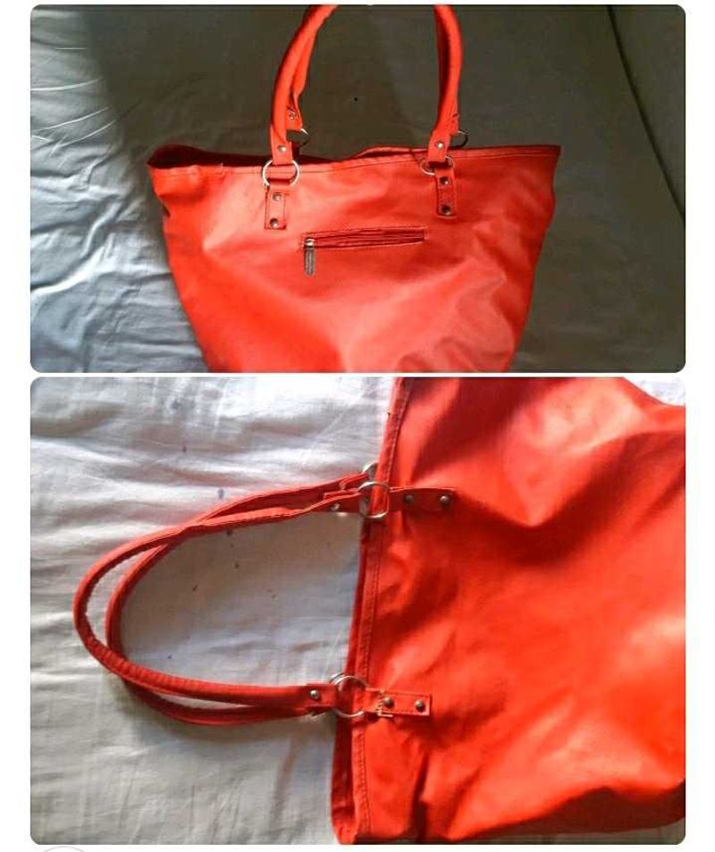 Vibrant Orange  Bag