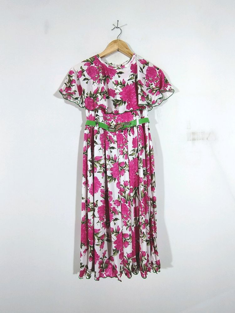 Multi Floral Printed Dress (Girl's)