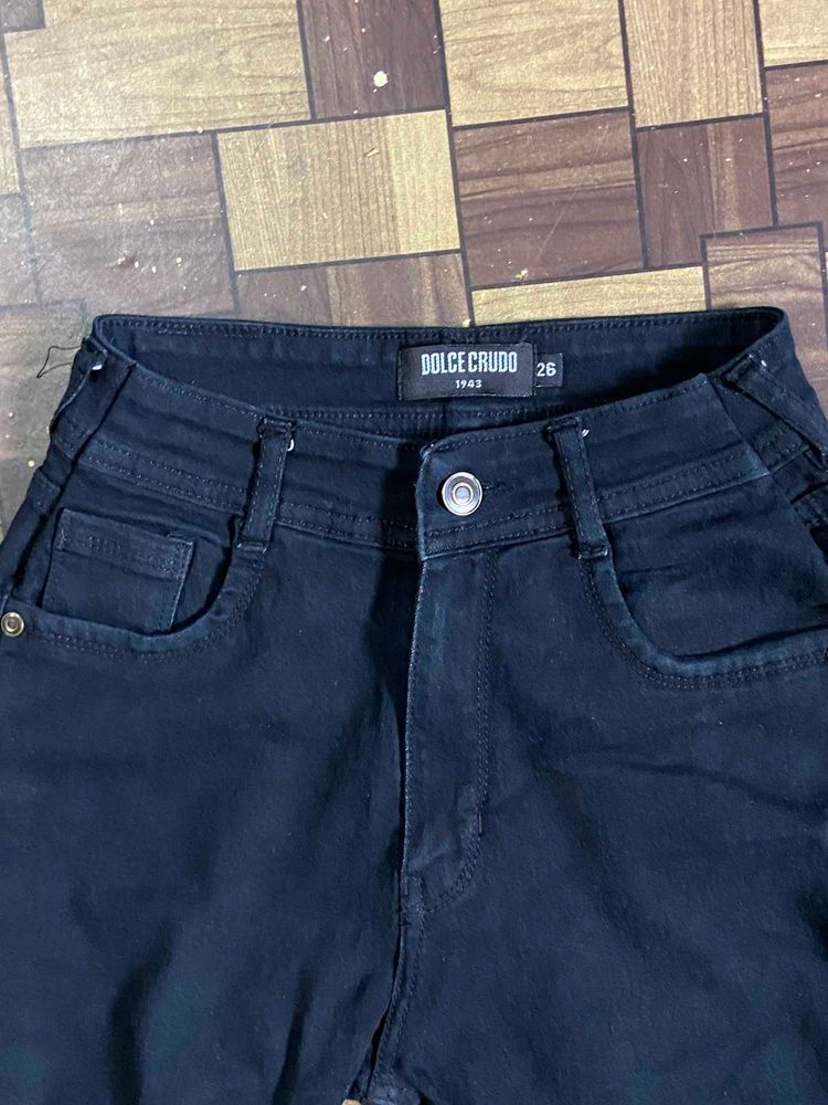 Dolce Crudo Black Jeans