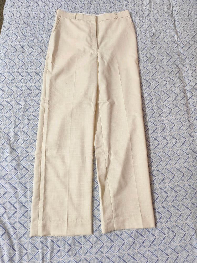 Beige Trousers From Raymond