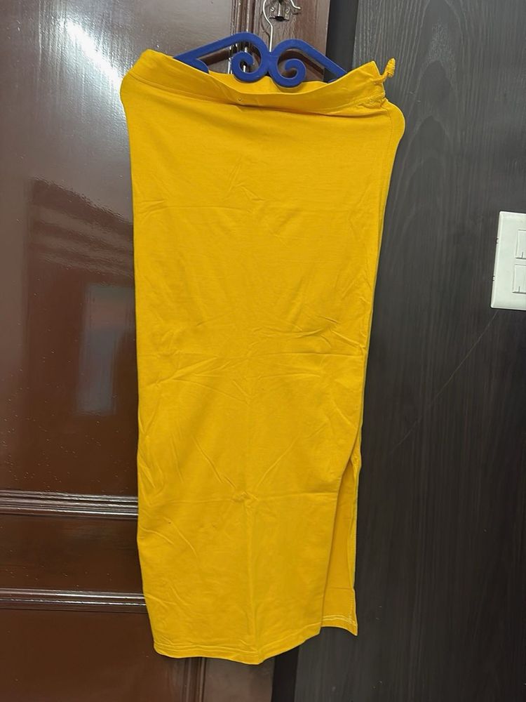 New Yellow saree shaper