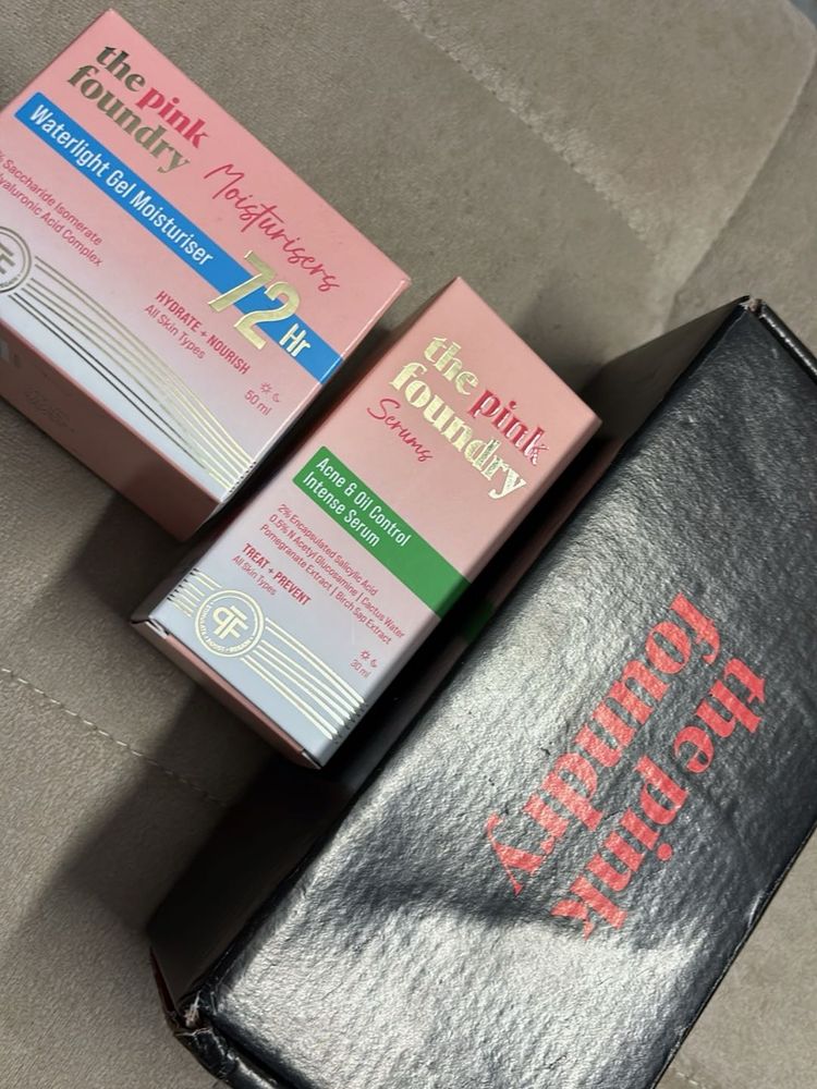 SERUM AND MOISTURISER