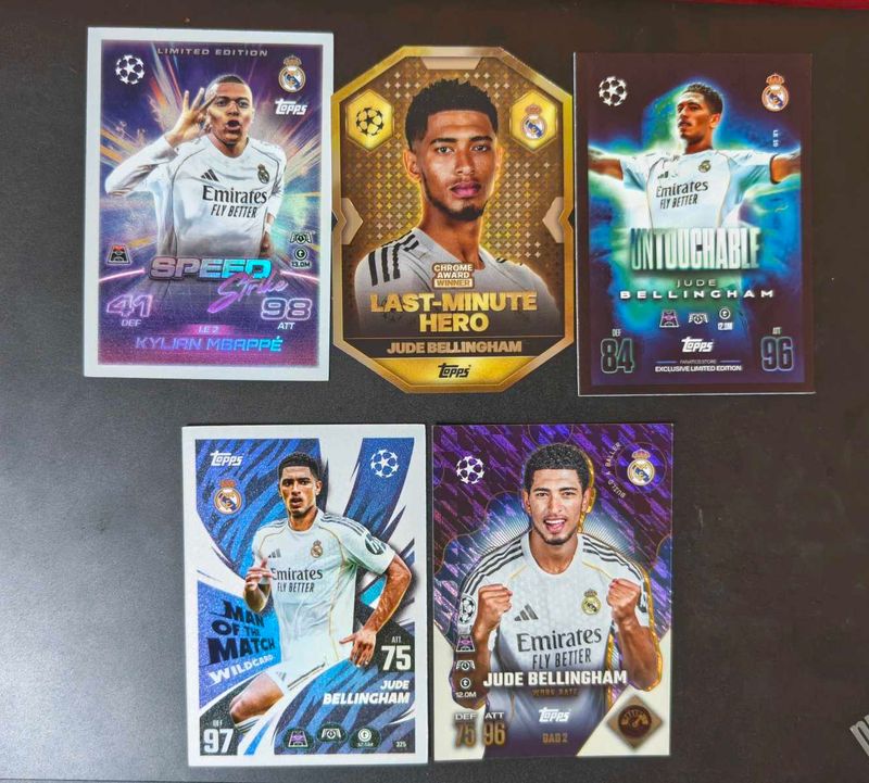 Topps Match Attax Limited Edition Cards