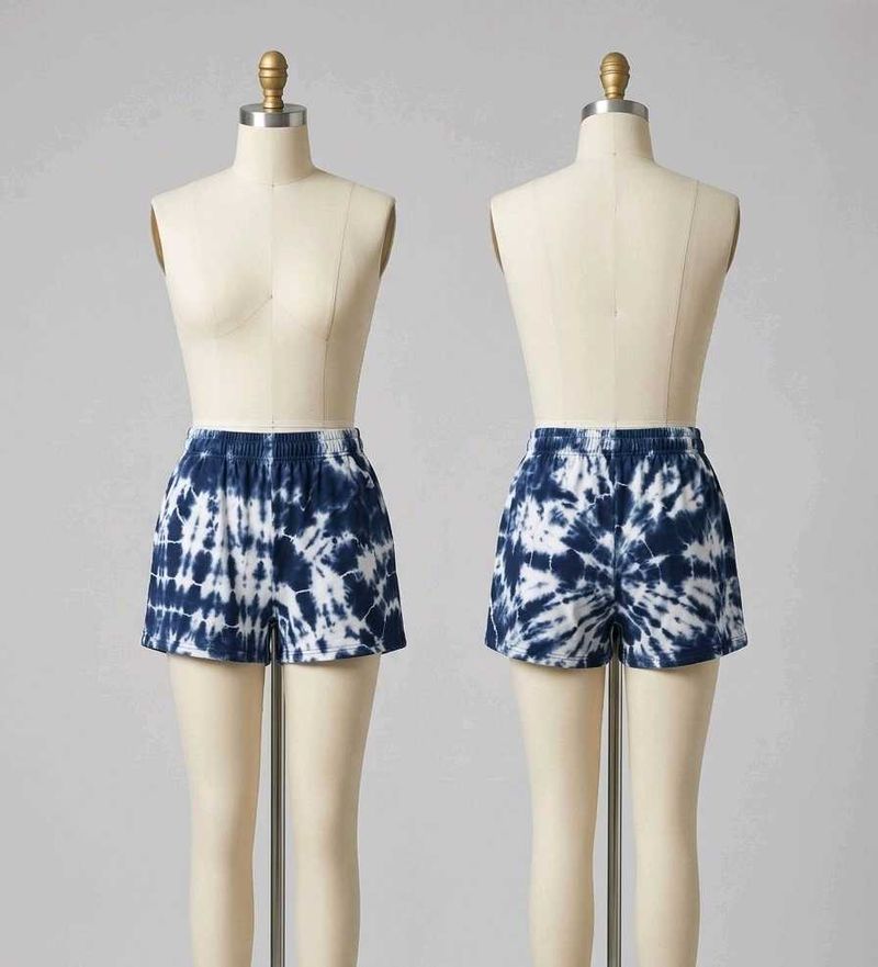 Tie-Dye Lounge Shorts