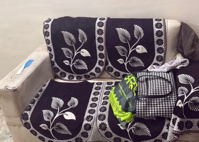 Beautiful Embroidered Sofa cover