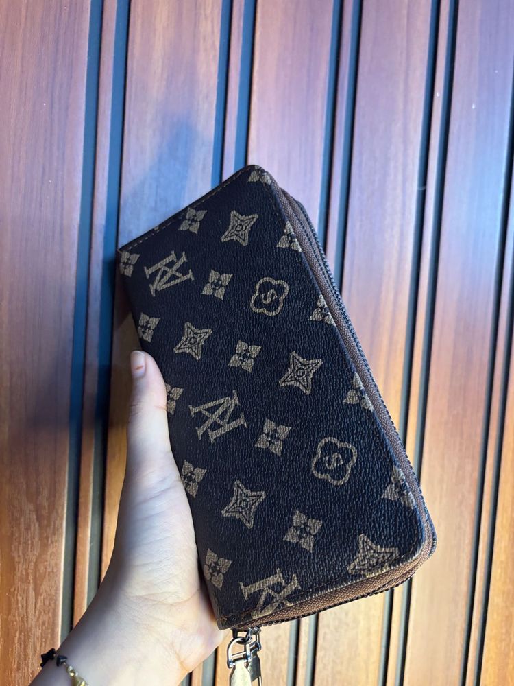 Double zip wallet