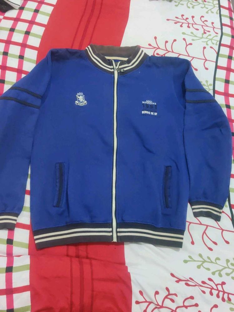 Blue Varsity Jacket