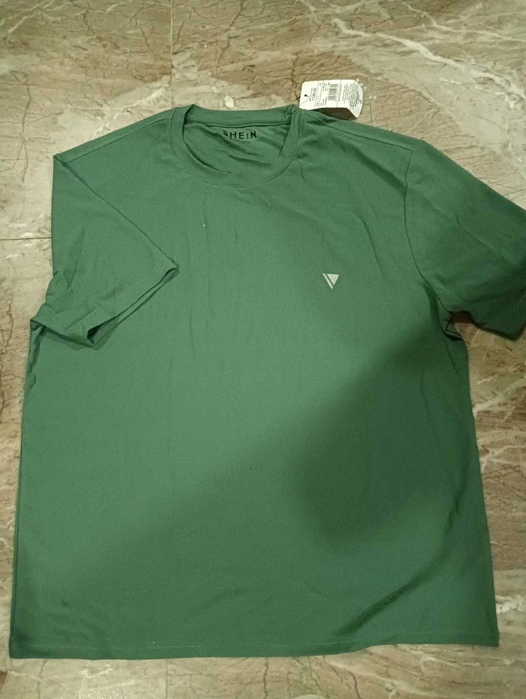 Men's Green Shein T-Shirt