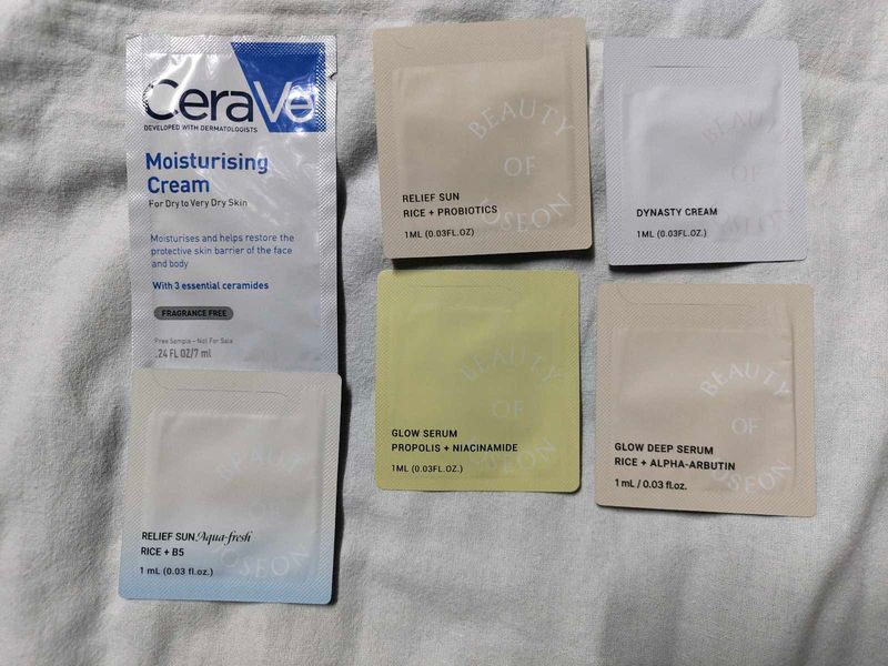 CeraVe &amp; Beauty of Joseon Samples
