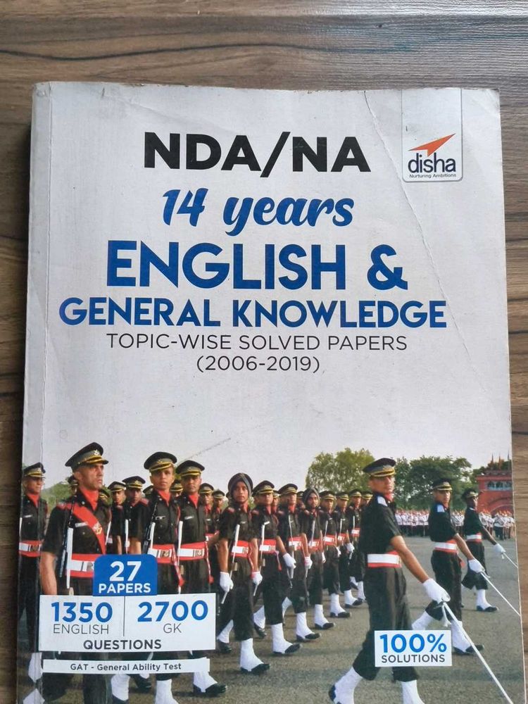NDA/NA 14 Years English &amp; GK Solved Papers