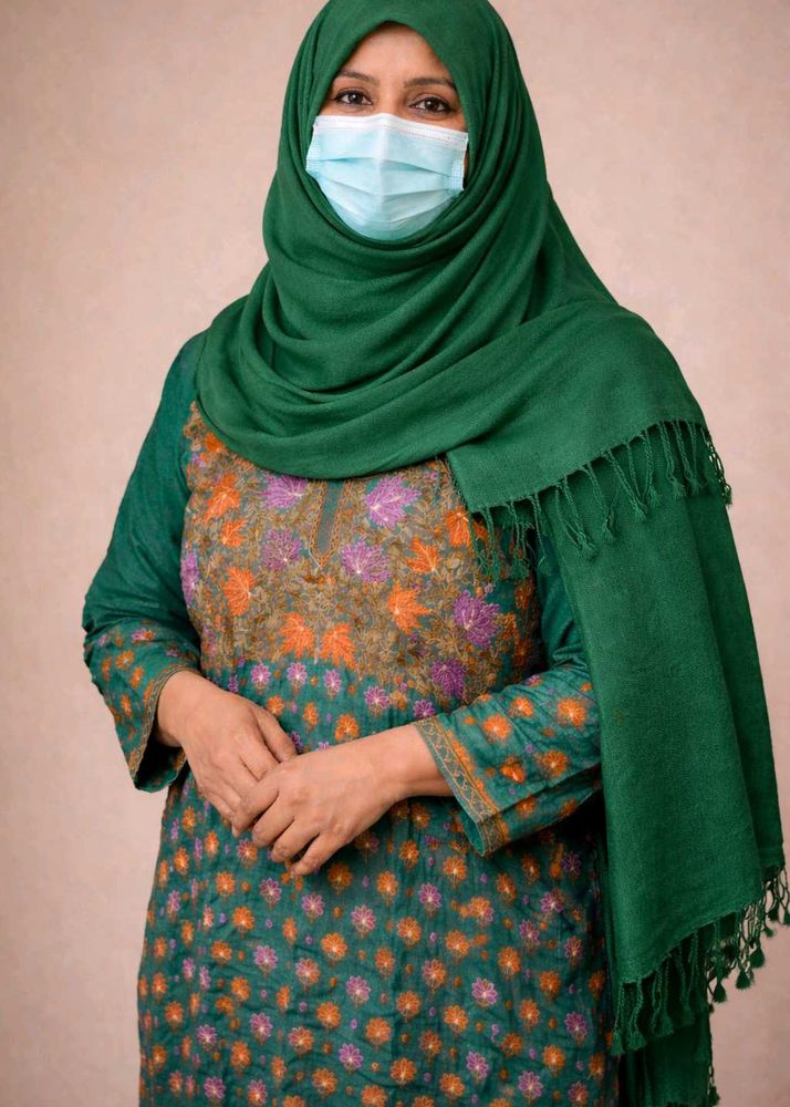 Beautiful Embroidered Kurta with salwar set