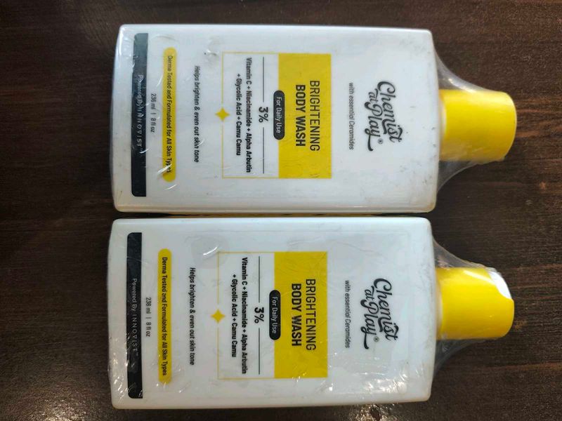 Chemist at Play Brightening Body Wash (Set of 2)