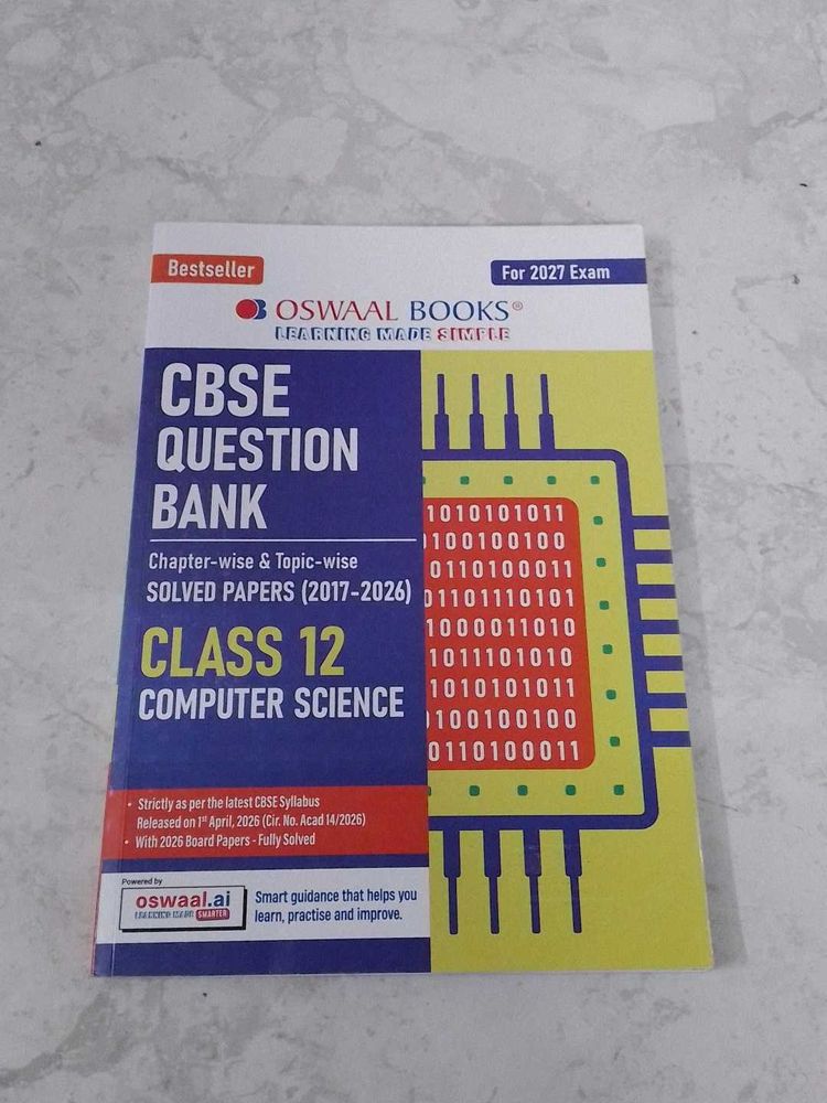 Class 12 Computer,Chemistry And English