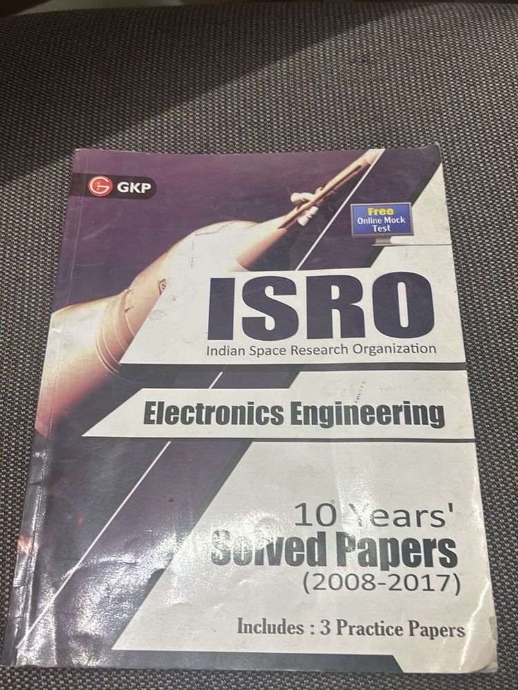 ISRO Electronics Engineering Solved Papers