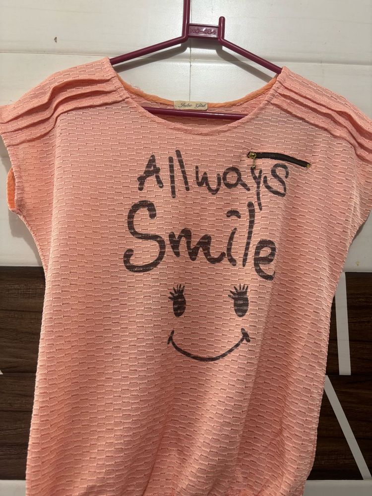 Always Smile Graphic TShirt