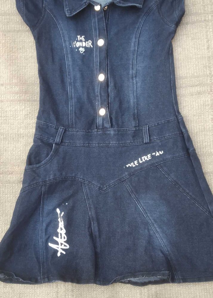 Cute Denim Dress
