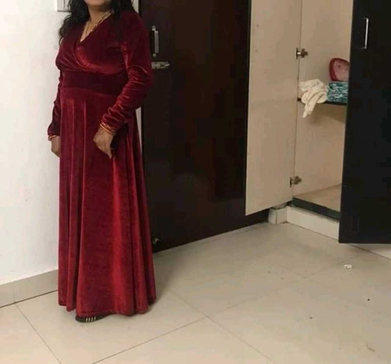 Velvet Gown