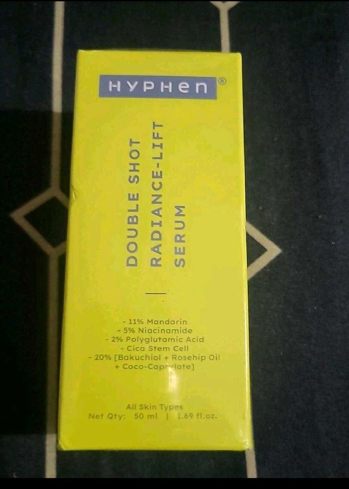 hyphen face serum new seal pack
