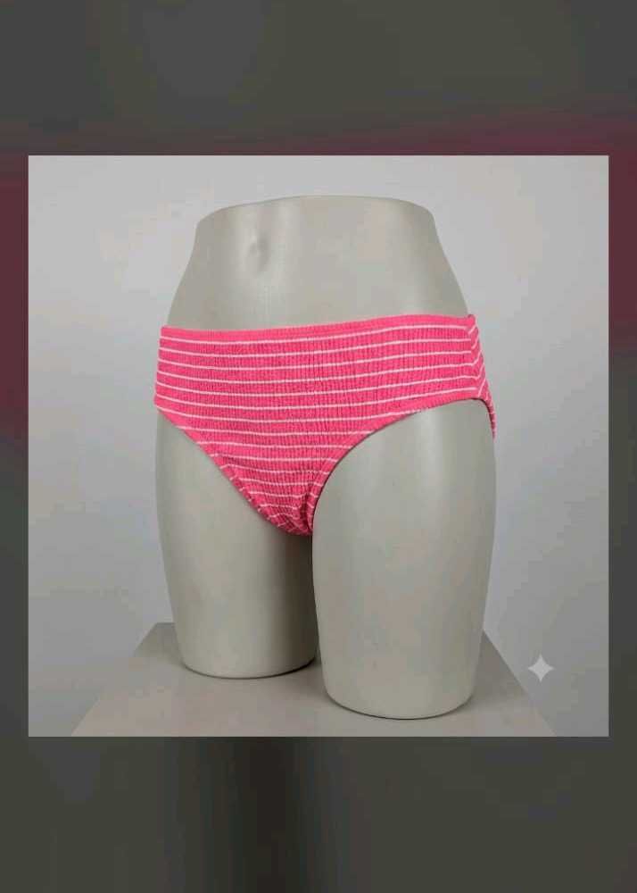 Pink ⭐Striped Bikini Bottom