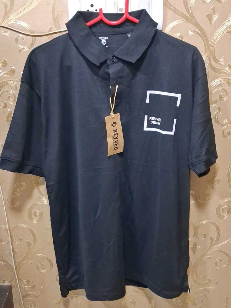Black Revved Polo