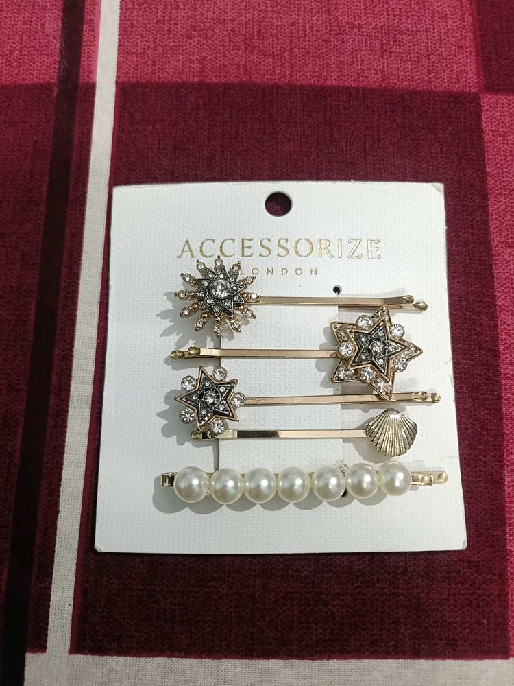 Accessorize Hair Pins Set