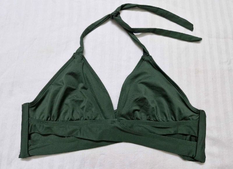 Stylish Halter Neck Bikini Top