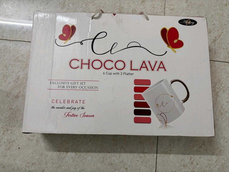 🆕Choco Lava Gift Set - Cups &amp; Platters