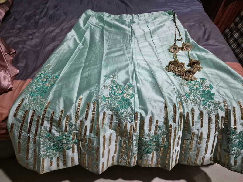 Embroidered Lehenga Skirt