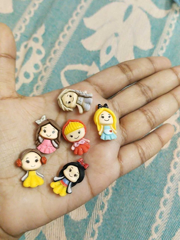 Cute Princess Figurines Set