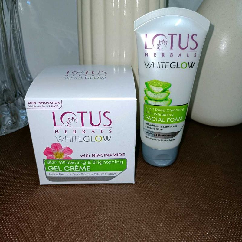 Lotus Herbals White Glow Skincare Set
