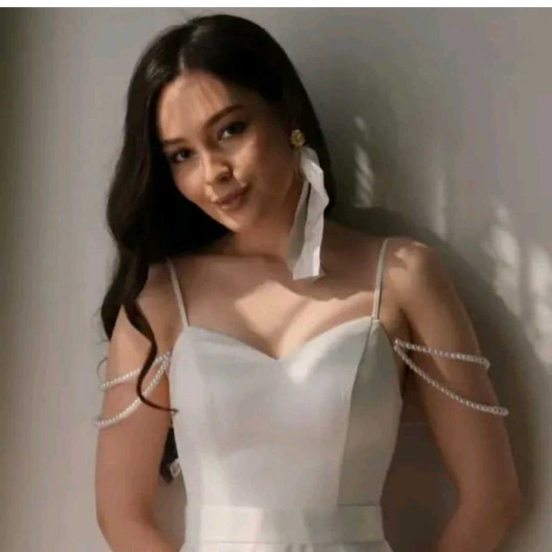 PearlShoulderJewellery (Double Chain)Free delivery