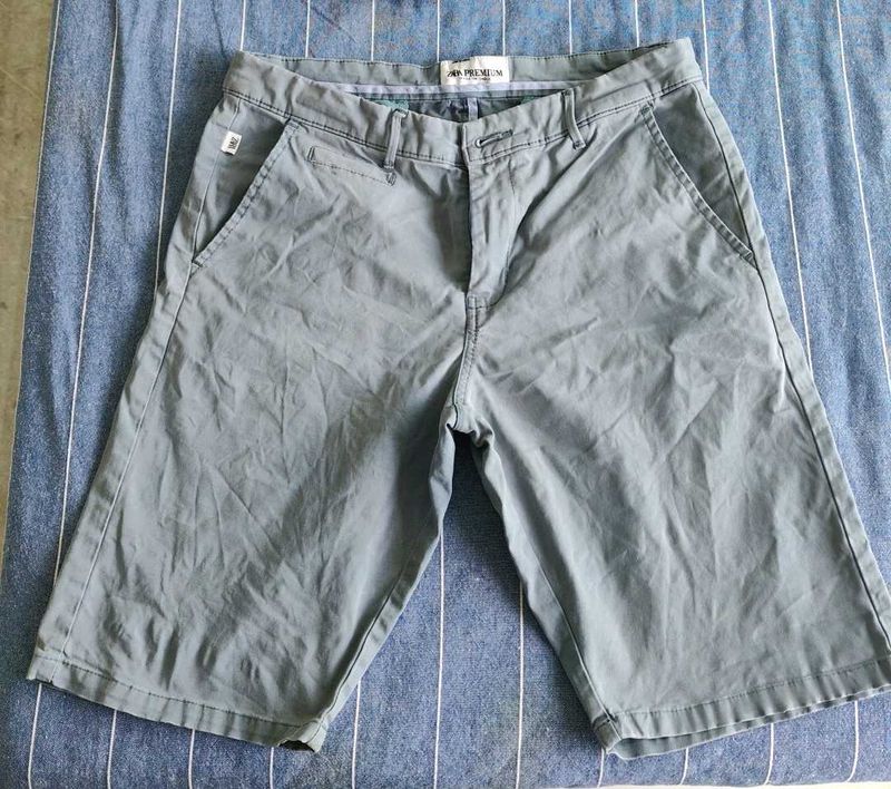 Men's Grey Chino Shorts