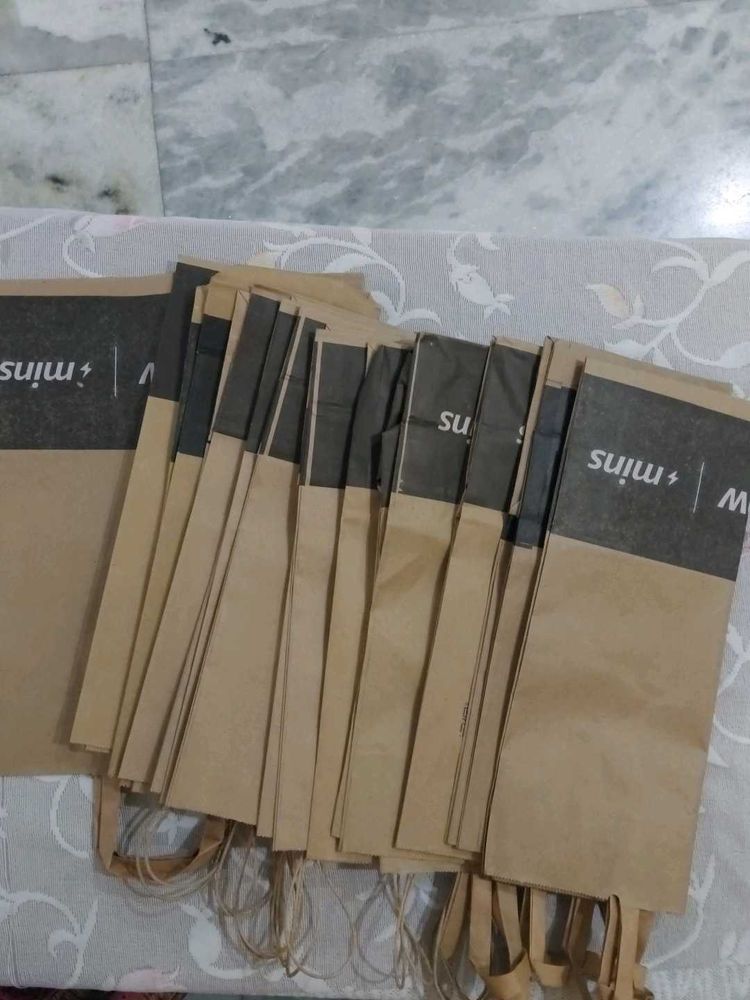 Amazon Now Brown Paper Bags Large