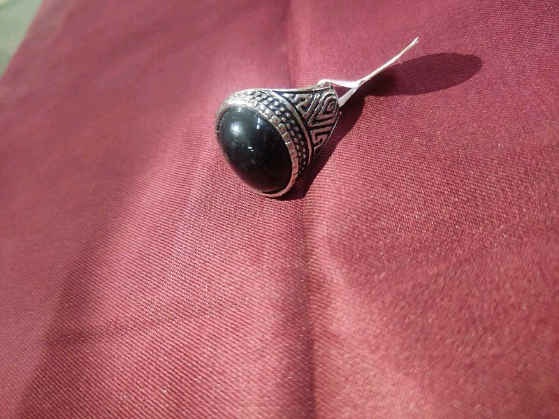Black Stone Ring