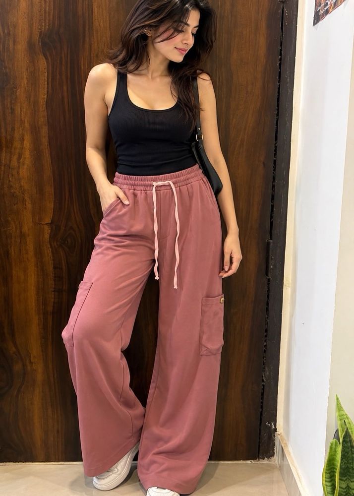 Wide Leg Cargo Pants