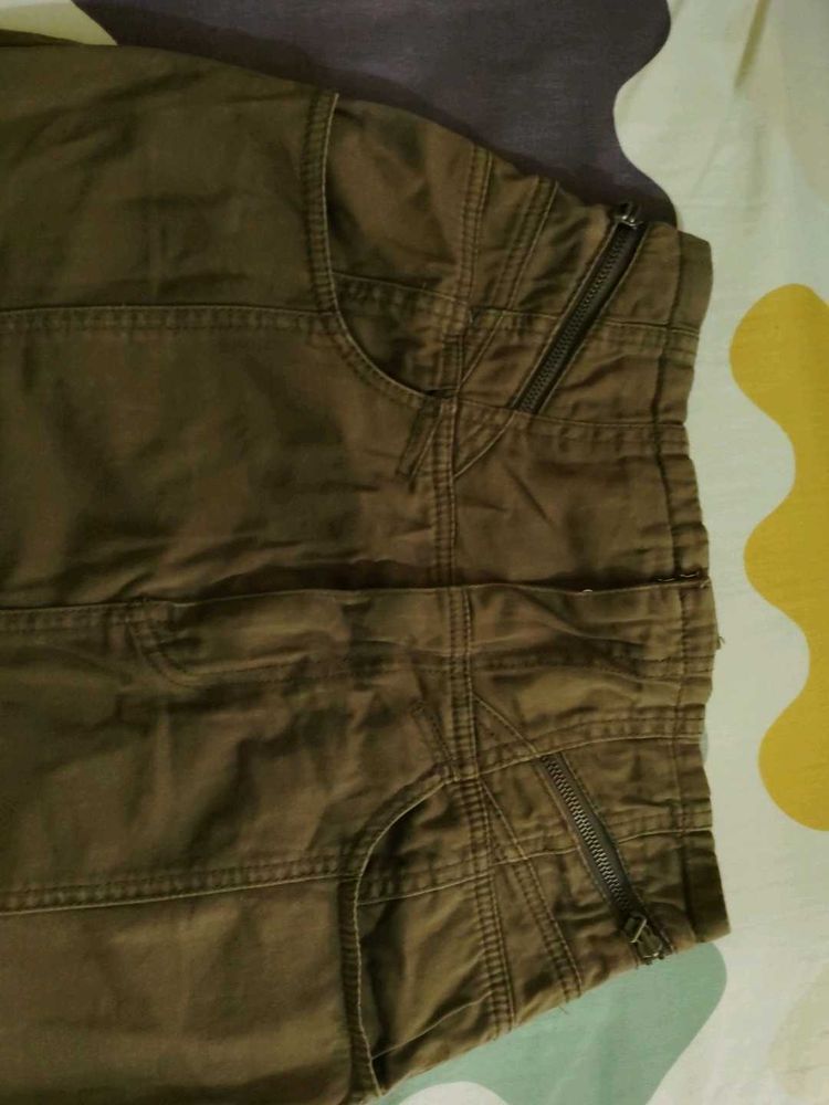 Olive Green Cargo Pants