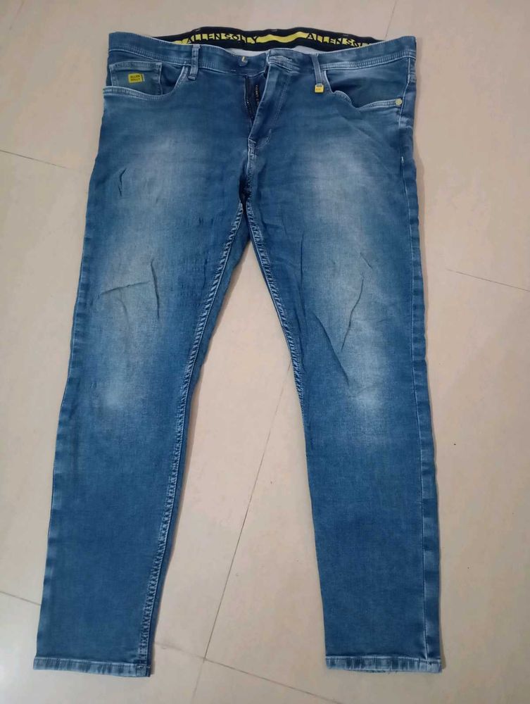 Allen Solly Blue Denim Jeans
