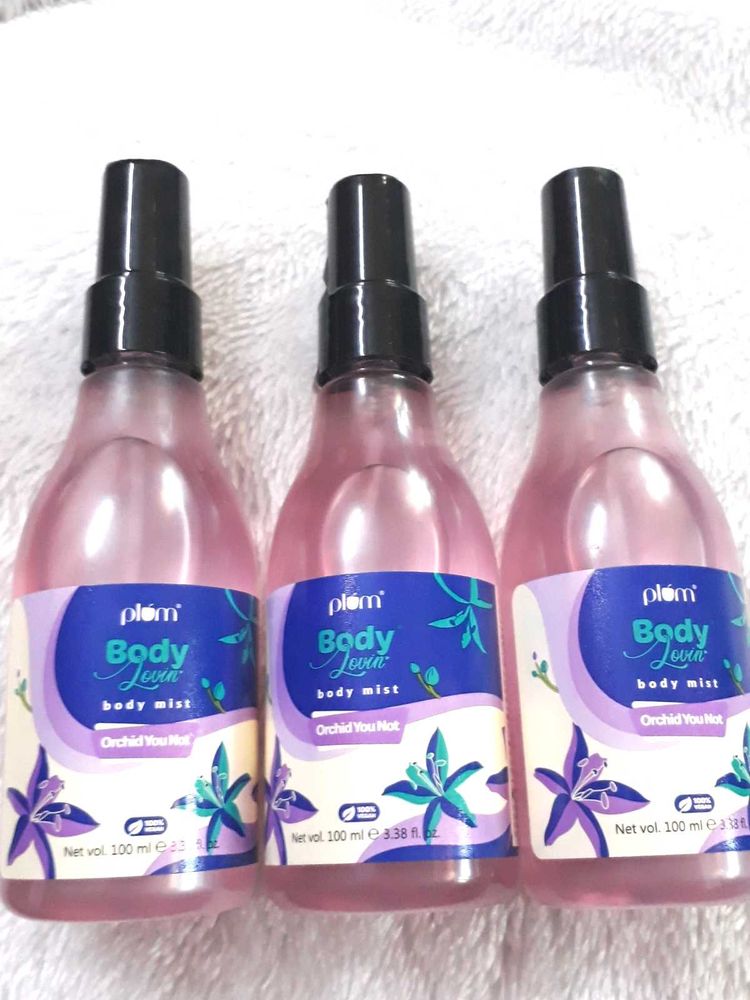 Plum BodyLovin' Orchid-You-Not Body Mist |pack Of
