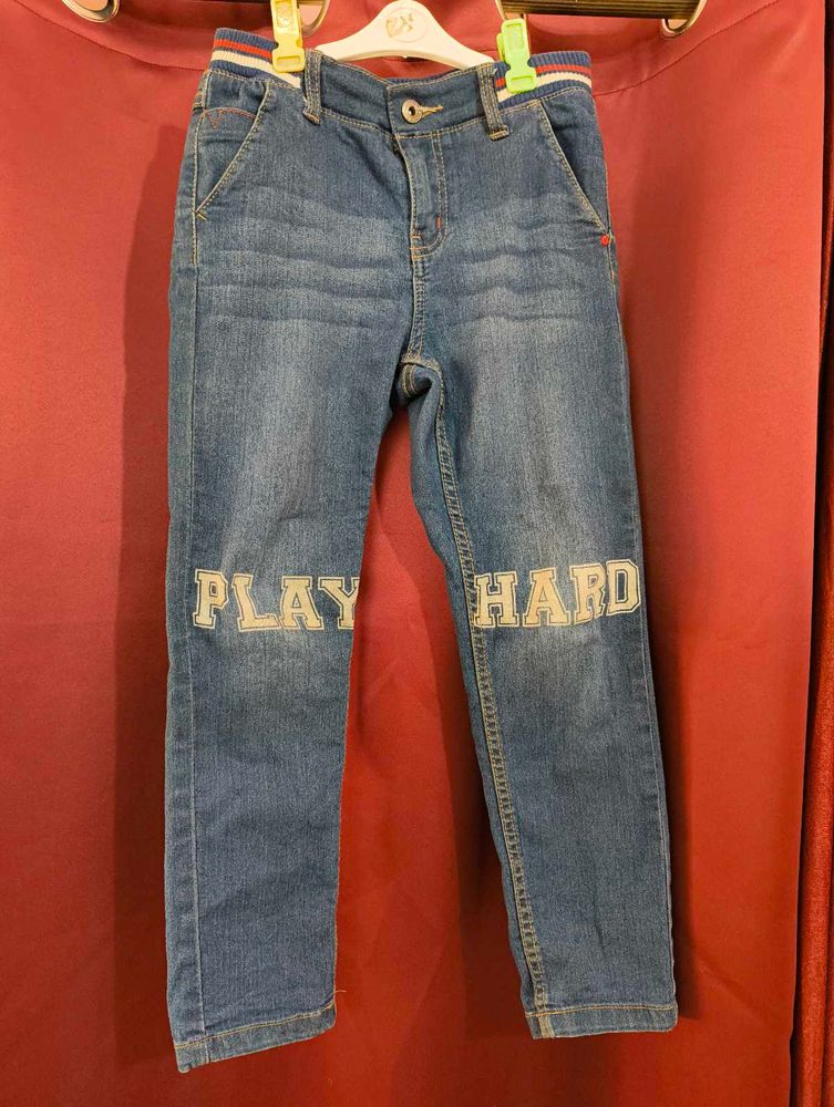 (UNISEX) TEAMSPIRIT Denim Jeans 👖🟦