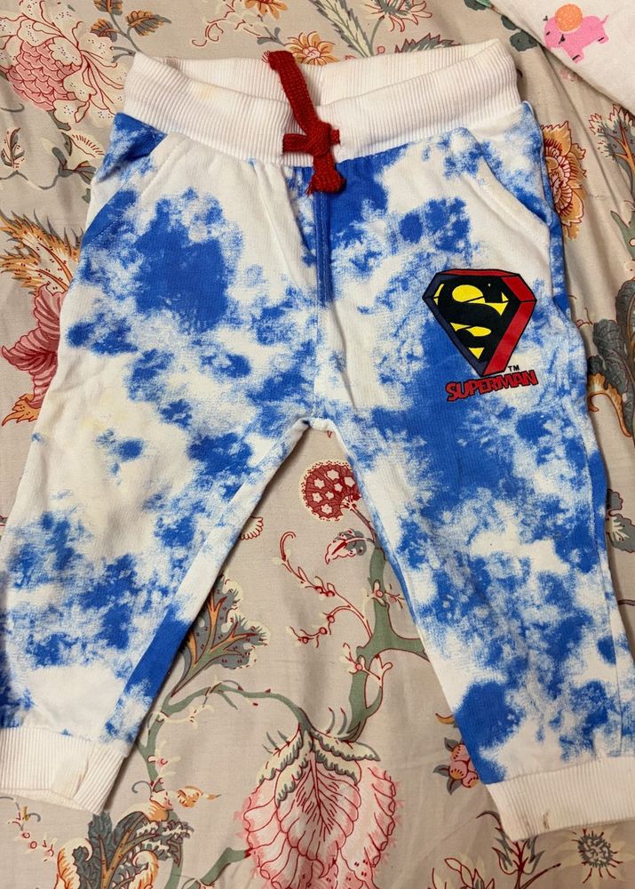 Superman Tie-Dye Jogger Pants